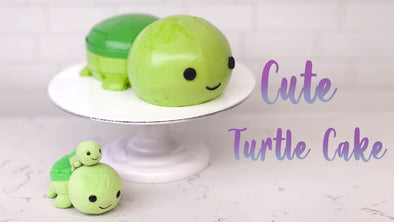 Turning Cute Turtle Plushie Into Cake! Super Kawaii!