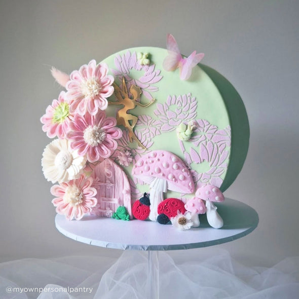 Cake Decorating Stencil LILIUM