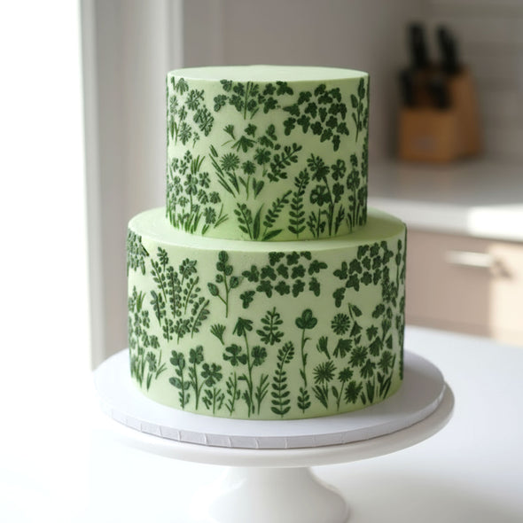 Cake Decorating Stencil SEMI