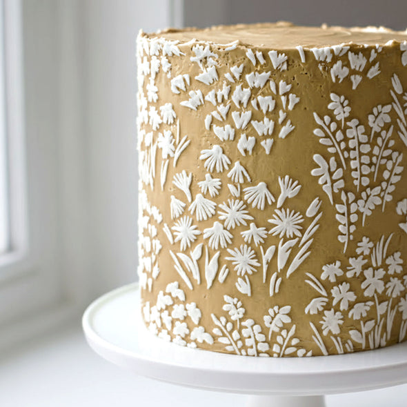 Cake Decorating Stencil SEMI