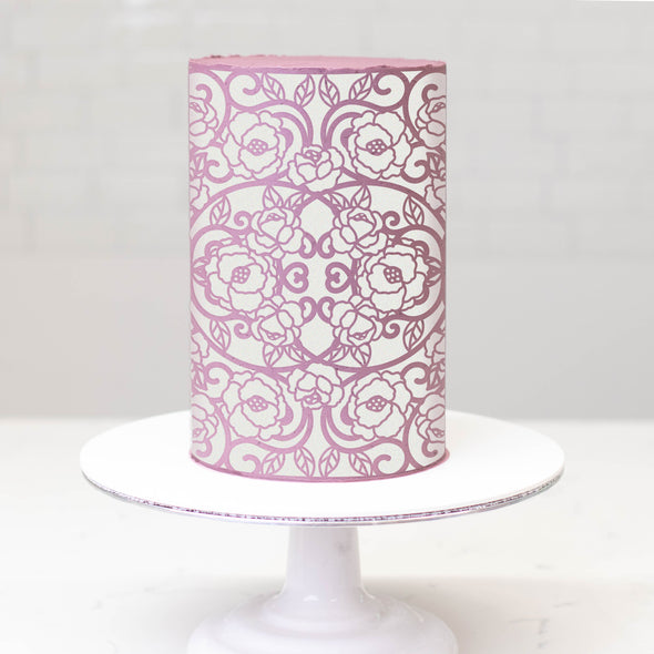 Cake Decorating Stencil DILLIE
