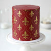 Cake Stencil FLEURDELIS