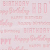 Happy Birthday Pattern Stencil FESTA