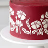 Long Border Cake Stencil PEPPI