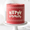 Lacupella Happy Birthday Stencil with Script Serif Collegiate Typewriter Fonts