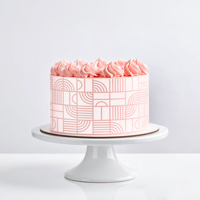 lacupella piet cake stencil