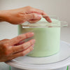 Lacupella Acrylic Transparent Fondant Smoother with Round Tip (UPDATED version)