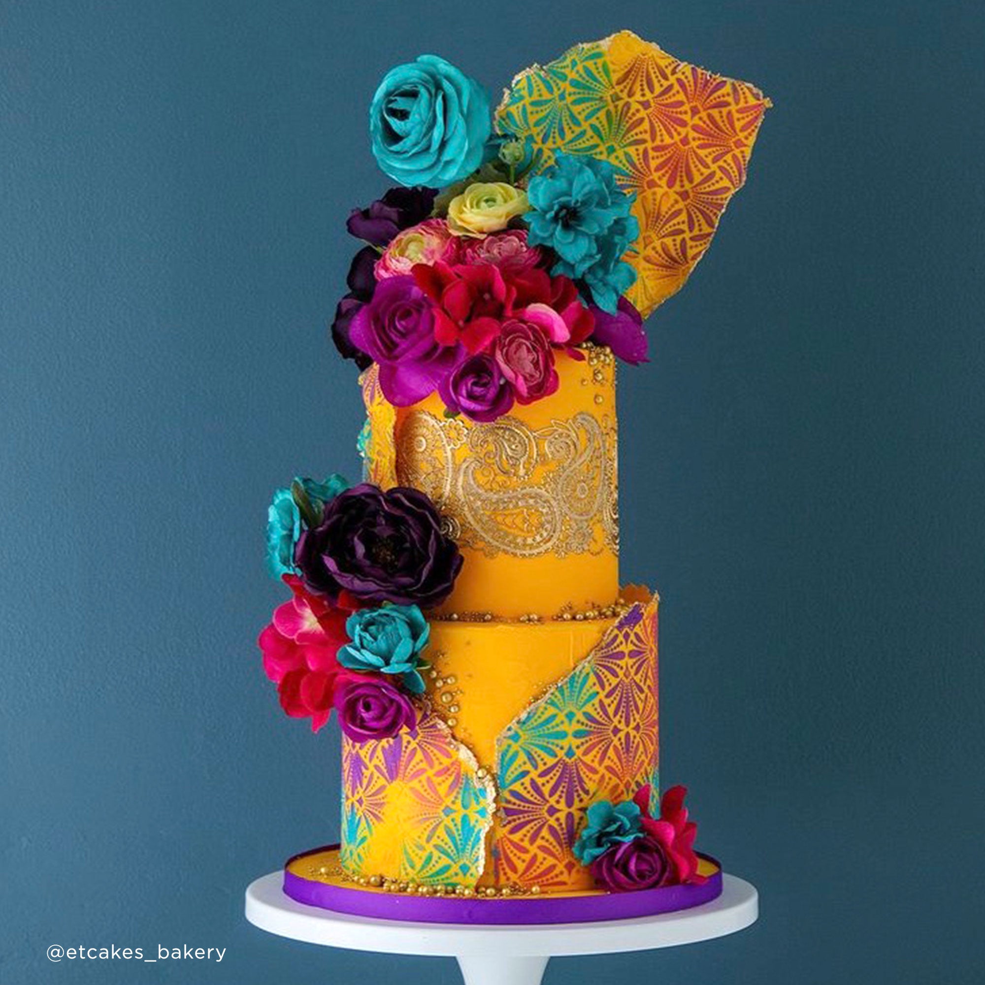 Cake Stencils Masterclass  Awesome Cake Decoration with Minimal