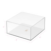 Lacupella Rectangle Cube Fillable Cake Acrylic Stand, Raiser and Enhancer
